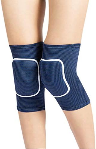 JUMISEE Kids Knee Pad, Anti-Slip Padded Sponge Knee Brace Breathable Flexible Elastic Knee Support for Football Volleyball Dance Skating Basketball Sports