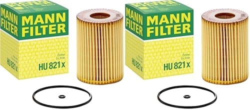 Mann Filter Oil Filter Element - HU821X (Pack of 2)