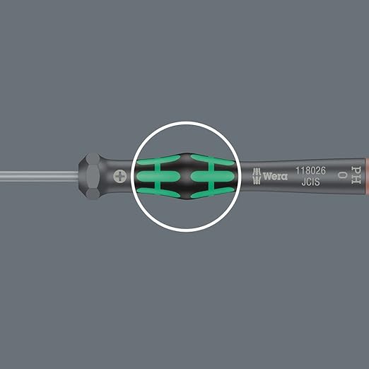 WERA 05118070001 2054 Screwdriver for Hexagon Socket Screws for Electronic Applications, 2.5 x 60 mm