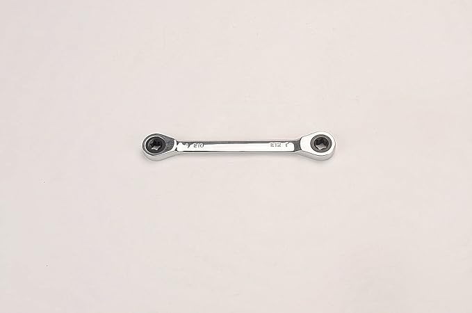 FLZOSPER E-Torx Double Box Ratcheting Wrench, E10x E12，Heavy Duty CR-V Box Ratchet Gear Spanner