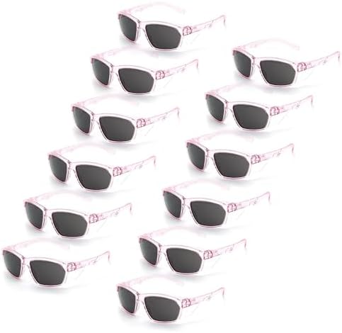 ProtectX Classic Safety Glasses, Anti-Fog Scratch Resistant Lenses