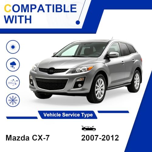 KAIYI 3 Windshield wipers Compatible with Mazda CX-7 2007-2012