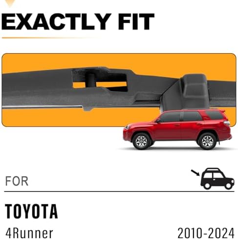 AUTOBOO 12" Rear Wiper Blade Replacement for Toyota 4Runner 2010-2024