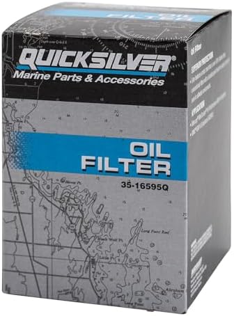 Quicksilver 16595Q Oil Filter for MerCruiser High Performance V8 Engines
