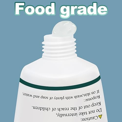 KEZE Silicone Grease Waterproof Food Grade Silicone Sealant Lubricant for Plumbers Valve Faucet O Rings 1 oz 3-Pack