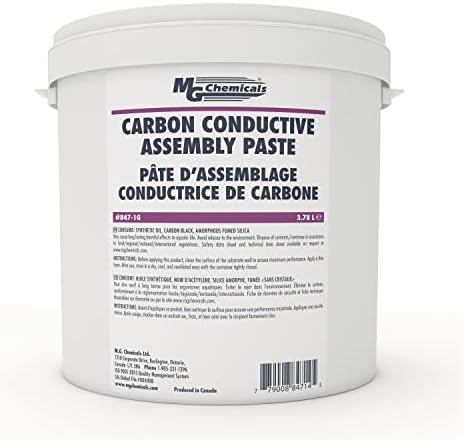 MG Chemicals Carbon Conductive Assembly Paste, 1 gal Can
