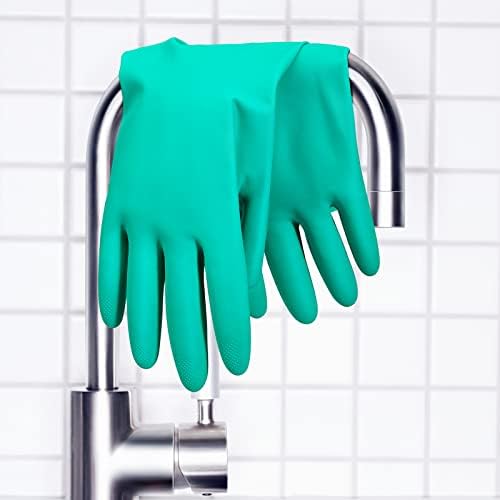 ThxToms Chemical Resistant Nitrile Gloves, Latex Rubber Free, 1 Pair, S
