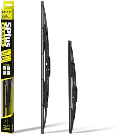 5 PLUS® 26"+16" Silicone Wiper Blades Fits 2009‑2018 Toyota Corolla