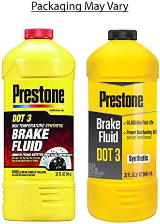 Prestone AS401 DOT 3 Synthetic Brake Fluid - 32 oz.