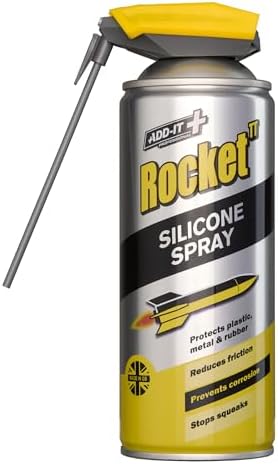 Silicone Spray Lubricant for Metal, Plastic & Rubber, 13.5oz