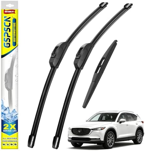 GSPSCN Windshield Wiper Blades for Mazda CX-50 CX50 2023-2026 (Pack of 3)