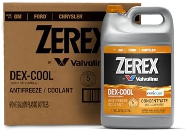 Zerex DEX-COOL Organic Acid Technology Concentrate Antifreeze/Coolant 1 GA, Case of 6