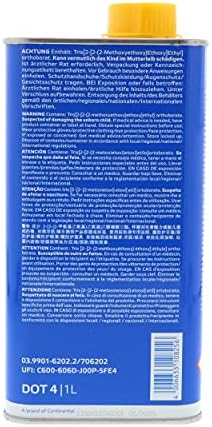 ATE Original TYP 200 Racing Quality DOT 4 Brake Fluid, 1 Liter Can