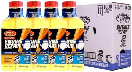 Bar's Leaks 1000-4PK High Mileage Engine Repair, 16.9 oz, 4-Pack