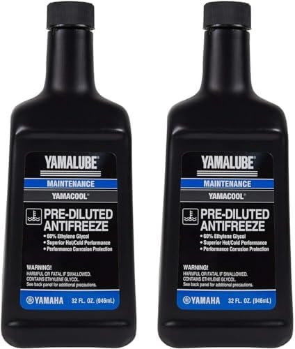 Yamaha Yamalube Pre Diluted Antifreeze- 2 Quarts, #ACC-YAMAC-BL-32