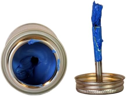 High Temp Ceramic Brake Lubricant - Superior Heat Resistance, Prevents Seizing, Stops Squeaking - Easy Application 4oz Brush Top Can