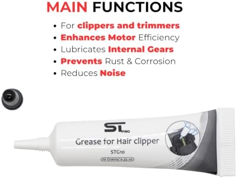 Supreme Trimmer Professional Hair Clipper Lubricating Grease 10g STG10