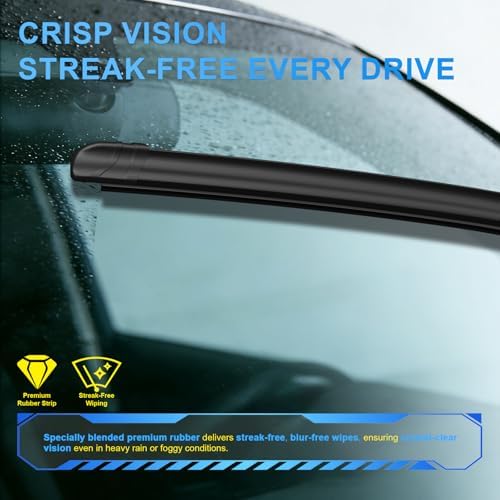 26"+17" Windshield Wipers Replacement for Nissan Altima 2002-2006/2019-2025