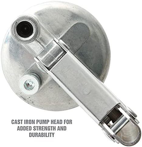 OEMTOOLS 87201 Lever Action Grease Gun, Manual Grease Gun, Auto Grease Gun, High Pressure Grease Gun, Grease Gun Coupler, 6 Inch Grease Gun Syringe