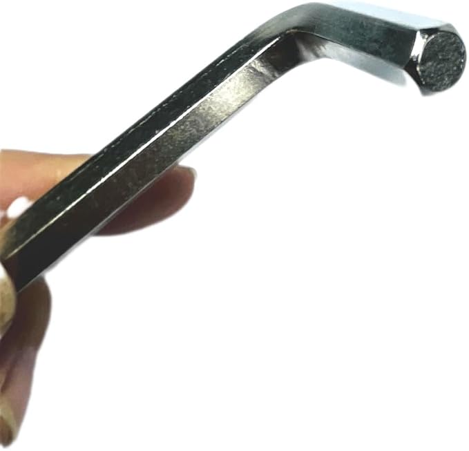1pcs 10mm Ball End Allen Wrench sets,10mm Hex Key Wrench set,10mm ball end Hex Driver allen key Door Key L Shaped hex wrench set with Long Arm 224mm lengh.10mm ball end hex wrench