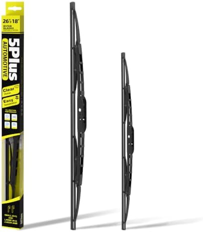 5 PLUS® 26"+18" Silicone Wiper Blades Fits Honda Civic 2016‑2021
