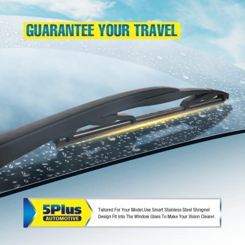 5 PLUS 12" Back Wiper fits Ford Flex 2009-2019,Escape 2008-2012 Rear Wiper Blade
