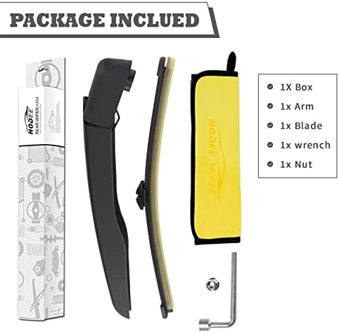 Rear Windshield Wiper Arm & Blade Assembly for Ford EDGE 2015-2024