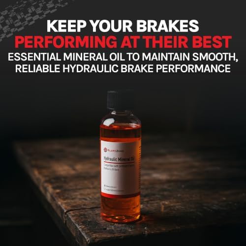 BleedZone Mineral Oil Brake Fluid for Shimano Tektro TRP, 2 x 100ml