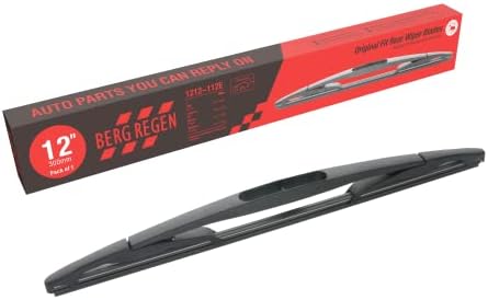 BERG REGEN Rear Wiper Blades 12 inch (12-E), Replacement For Escalade 2007-2014, Tahoe 2014-2007, Escape 2012-2008, Yukon 2014-2007, Wrangler 2021-2007