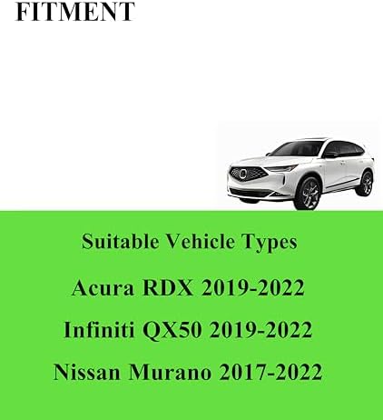 3 Wipers Replacement for Acura RDX 2019-2022 and Infiniti QX50 2019-2022