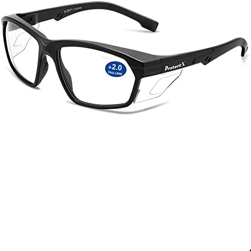 ProtectX Classic Safety Glasses, Anti-Fog Scratch Resistant Lenses