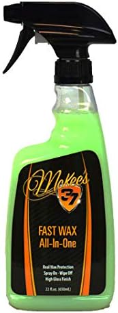 McKee's 37 MK37-433 Fast Wax (Spray Wax & Final Gloss Enhancer with Carnauba & Synthetic Polymers), 22 fl. oz.