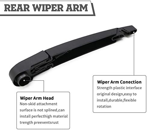 Rear Wiper Arm Blade for Jeep Renegade 2015-2021 Fiat 500X 2016-2022