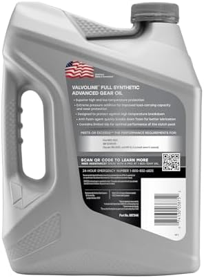 Valvoline SynPower SAE 75W-140 Full Synthetic Gear Oil 1 GA