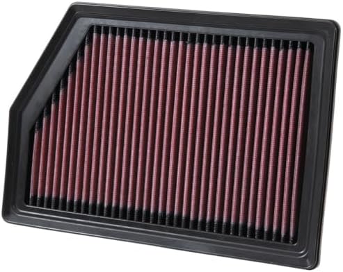 K&N High-Flow Original Lifetime Engine Air Filter: Washable, 33-5009