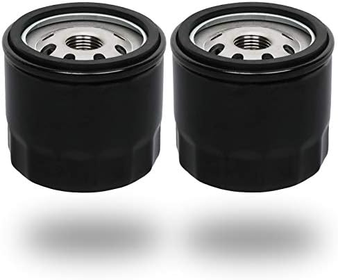 HOODELL 2 Pack 12 050 01-S Oil Filter for Kohler Engine Lawn Mower, Troy Bilt Bronco 12 050 01, Professional 1205001-S 12 050 01-S1 Oil Filter