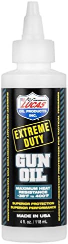 Lucas Extreme Duty 4oz Bore Solvent, Gun Oil, CLP & 1oz Needle Oiler, Grease Tube