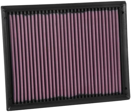 K&N High-Flow Original Lifetime Engine Air Filter: Increase Power: Premium, Washable: Compatible with 2015-2024 Ford/Volkswagen: Endeavour, Everest, Ranger, Ranger Raptor, Amarok, 33-3086