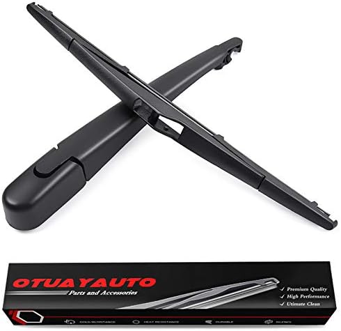 Replacement for Hyundai Tucson 2010-2015, Rear Windshield Wiper Arm Blade Set - OTUAYAUTO Factory OEM Style 988111H000