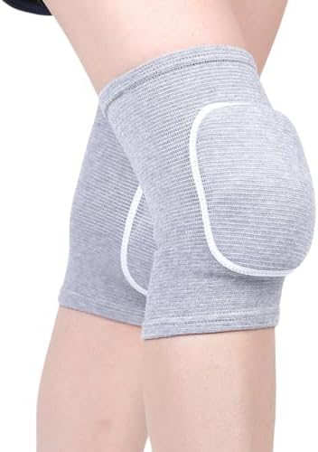 JUMISEE Kids Knee Pad, Anti-Slip Padded Sponge Knee Brace Breathable Flexible Elastic Knee Support for Football Volleyball Dance Skating Basketball Sports