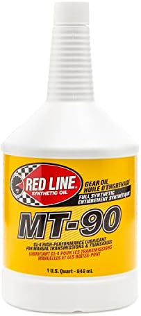 Red Line 50304 MT-90 75W-90 GL-4 Manual Transmission and Transaxle Lubricant (MTL)- 1 Quart