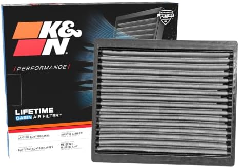 K&N LIFETIME Cabin Air Filter: Washable, Clean Air for your Cabin, VF2020
