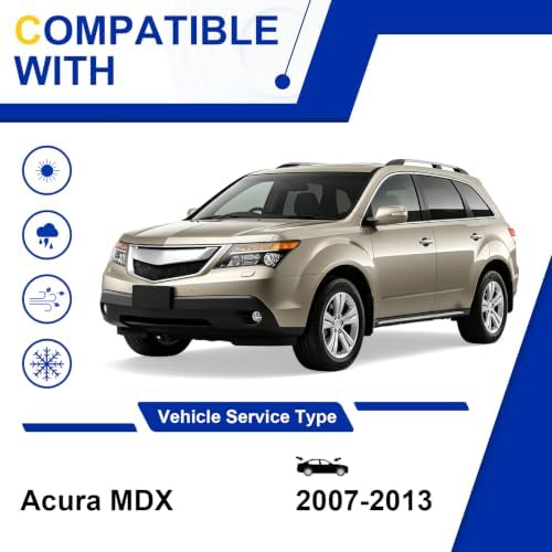 KAIYI 3 Pack Windshield Wipers Compatible with Acura MDX 2007-2013