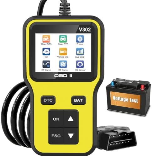 Professional OBD2 Scanner, Enhanced Check Engine Code Reader