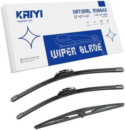 KAIYI 3 Windshield wipers Compatible with Honda Pilot 2009-2015