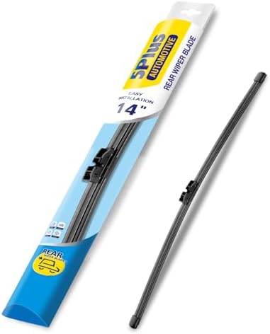 5 PLUS® 14 Inch Rear Windshield Wiper Blade - Original Quality,Quiet Wiping