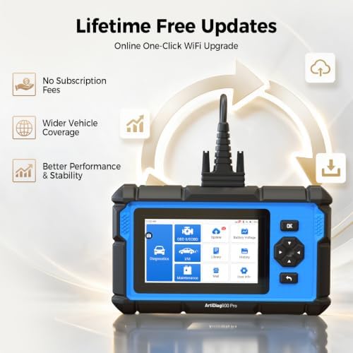TOPDON ArtiDiag600 Pro OBD2 Scanner, Car Diagnostic Tool for All Systems