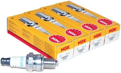 NGK (3365) CMR6H Spark Plug - Pack of 4