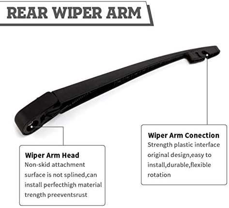Rear Windshield Wiper Arm & Blade for Mazda CX-30 CX30 2020-2024