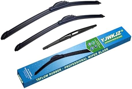 3 Wipers Replacement for Mitsubishi Outlander Sport 2011-2024 (Set of 3)